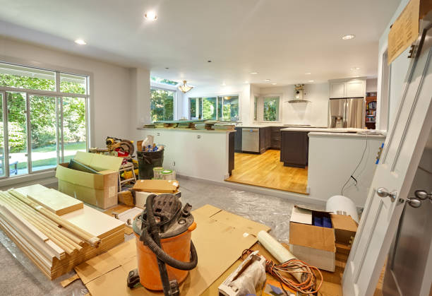 Professional Kitchen Island Installation technician working in Lebanon, NJ